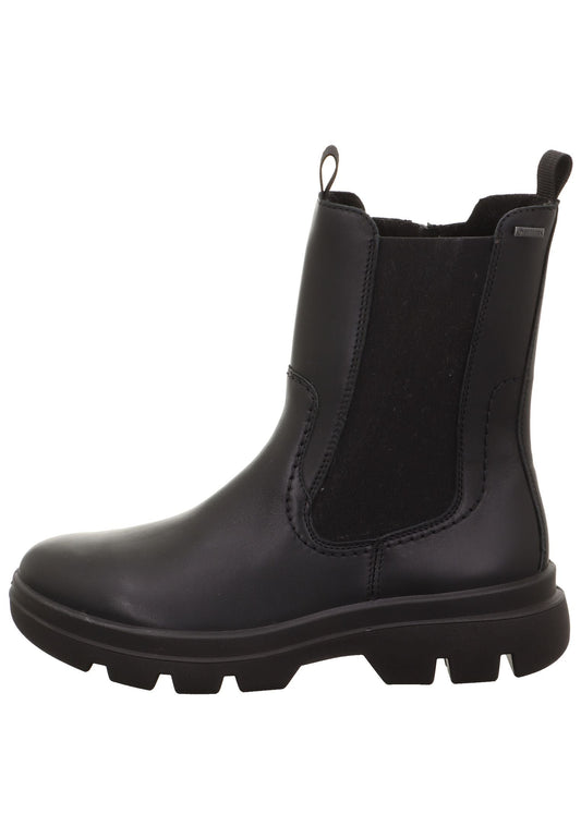 Legero Stiefelette Leder/Textil Schwarz