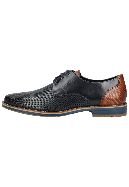 Lloyd Businessschuhe Glattleder Blau/Braun