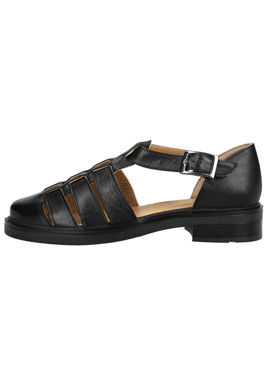 LLOYD SELECTED Sandalen Glattleder Schwarz