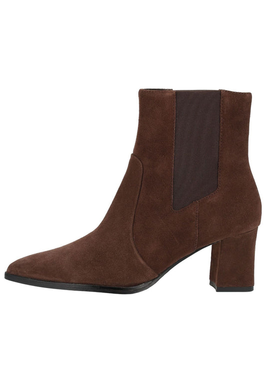 LLOYD SELECTED Stiefelette Veloursleder/Textil Braun