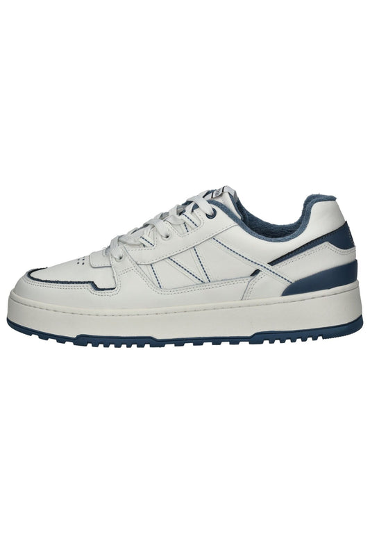 Marc O Polo Sneaker Leder Weiß/Blau