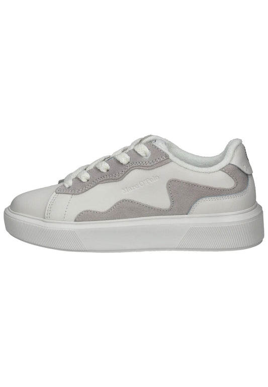 Marc O Polo Sneaker Leder Weiß/Grau