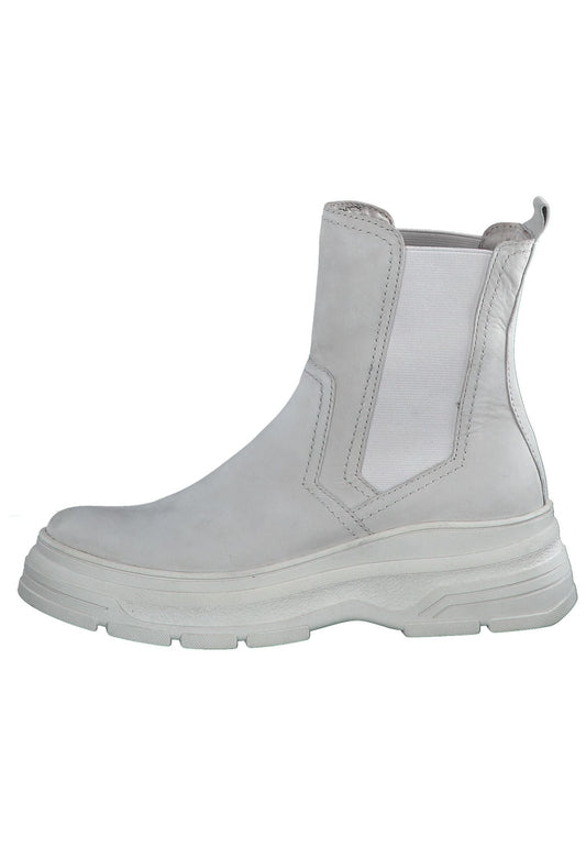 Marco Tozzi Stiefelette Leder/Textil Quartz