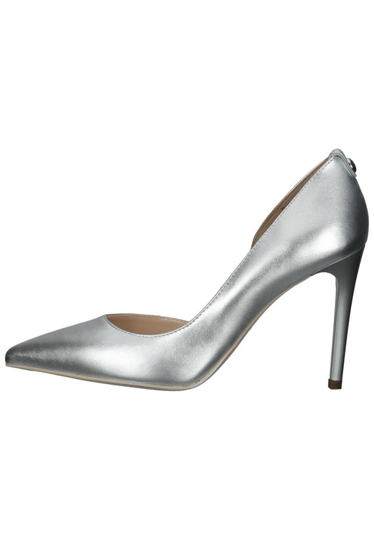 Nero Giardini Pumps Leder Silber