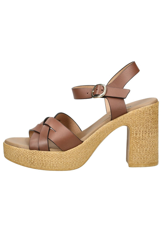 Nero Giardini Sandalen Leder Braun