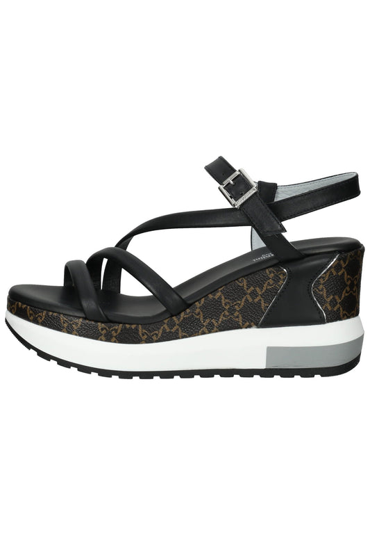 Nero Giardini Sandalen Leder Schwarz
