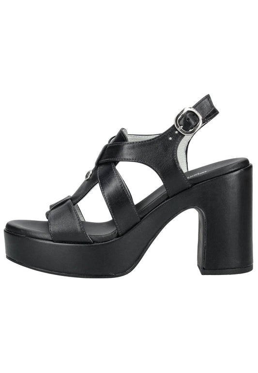 Nero Giardini Sandalen Leder Schwarz