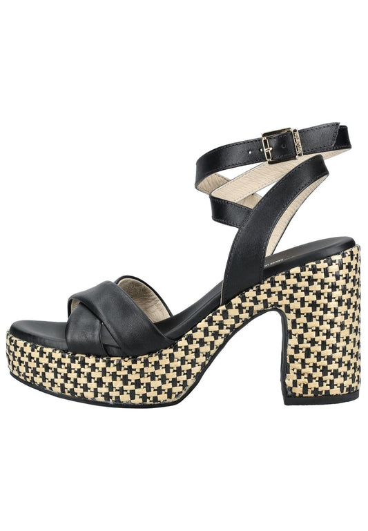 Nero Giardini Sandalen Leder Schwarz