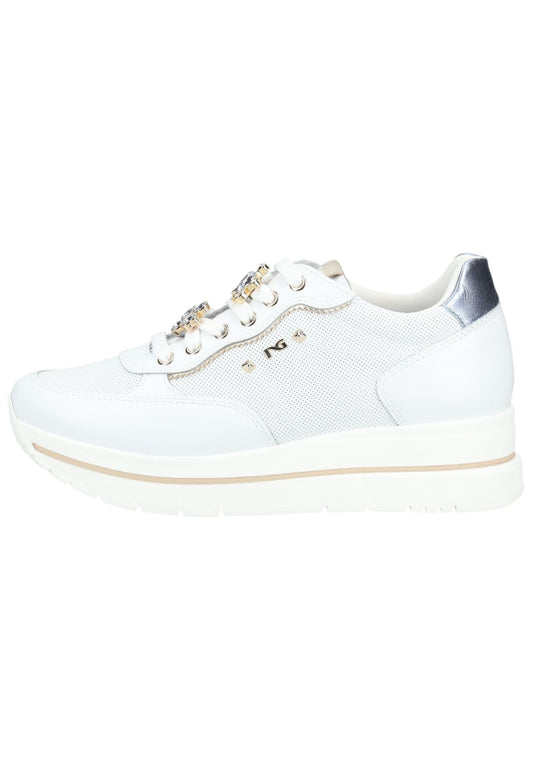 Nero Giardini Sneaker Leder Weiß