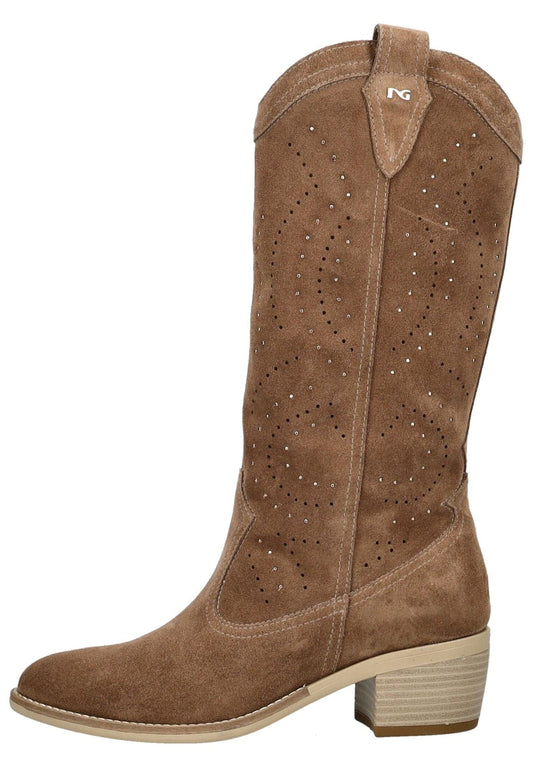 Nero Giardini Stiefel Veloursleder Braun