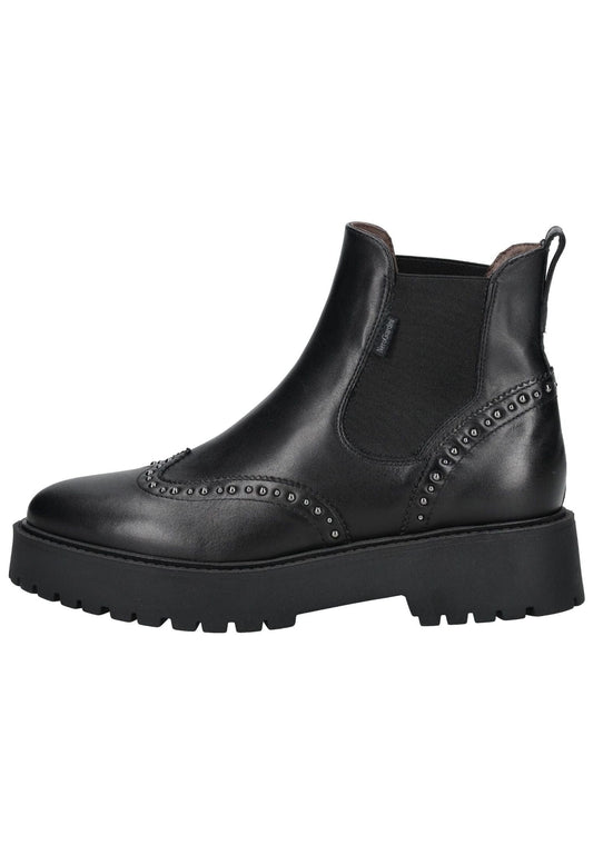 Nero Giardini Stiefelette Leder/Textil Schwarz