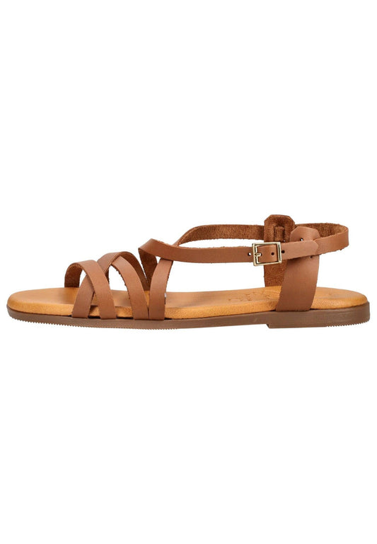 Oh! My Sandals Sandalen Leder Braun