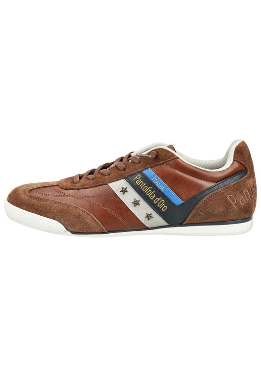Pantofola d Oro Sneaker Lederimitat Cognac