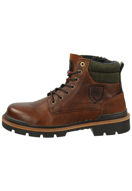 Pantofola d Oro Stiefelette Leder/Textil Braun Warmfutter