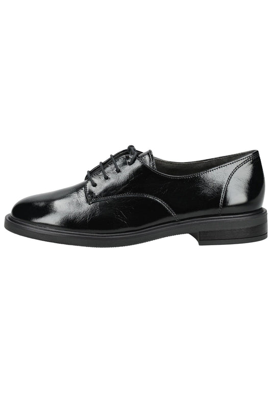 Paul Green Halbschuhe Glattleder Schwarz