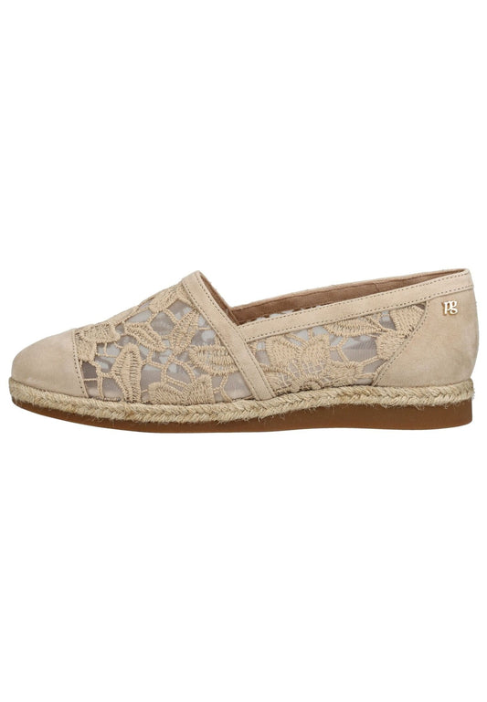 Paul Green Halbschuhe Leder Beige