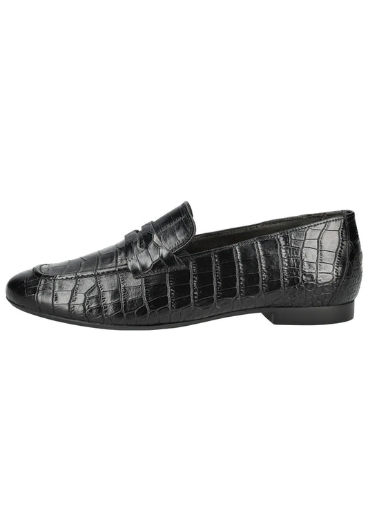 Paul Green Halbschuhe Leder Schwarz
