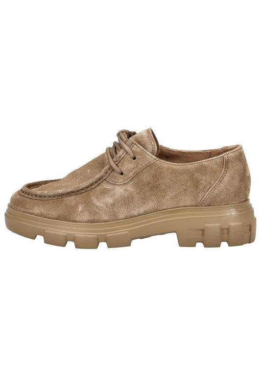 Paul Green Halbschuhe Veloursleder Antelope
