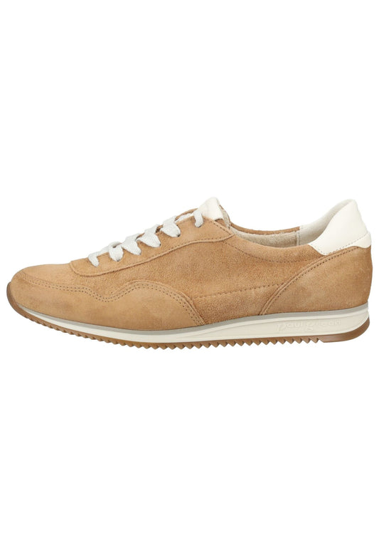 Paul Green Halbschuhe Veloursleder Braun