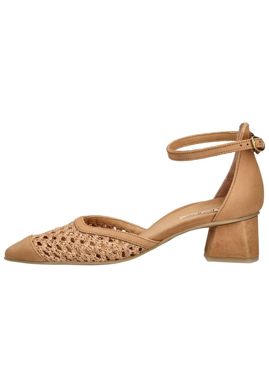 Paul Green Pumps Nubukleder Braun