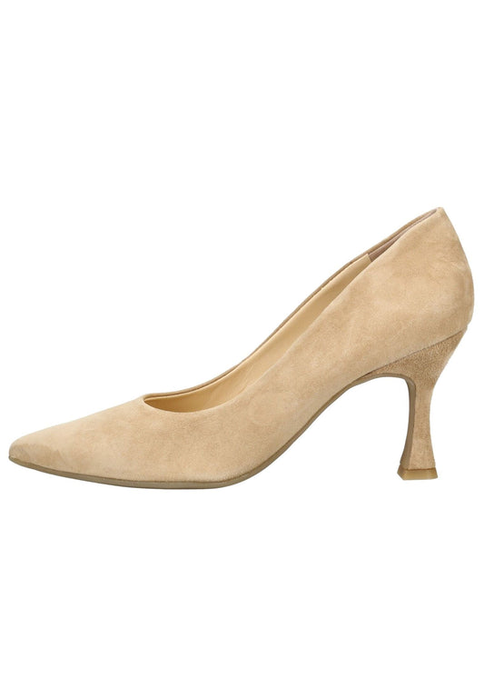Paul Green Pumps Veloursleder Beige