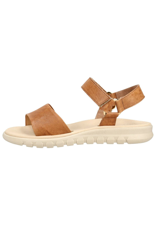 Paul Green Sandalen Leder Cuoio