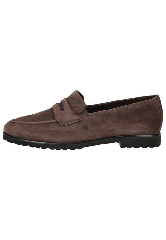 Paul Green Slipper Leder Braun