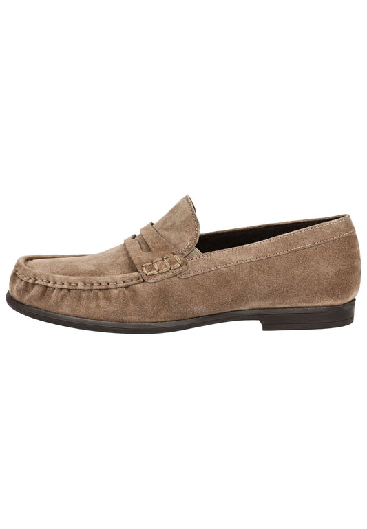 Paul Green Slipper Veloursleder Beige