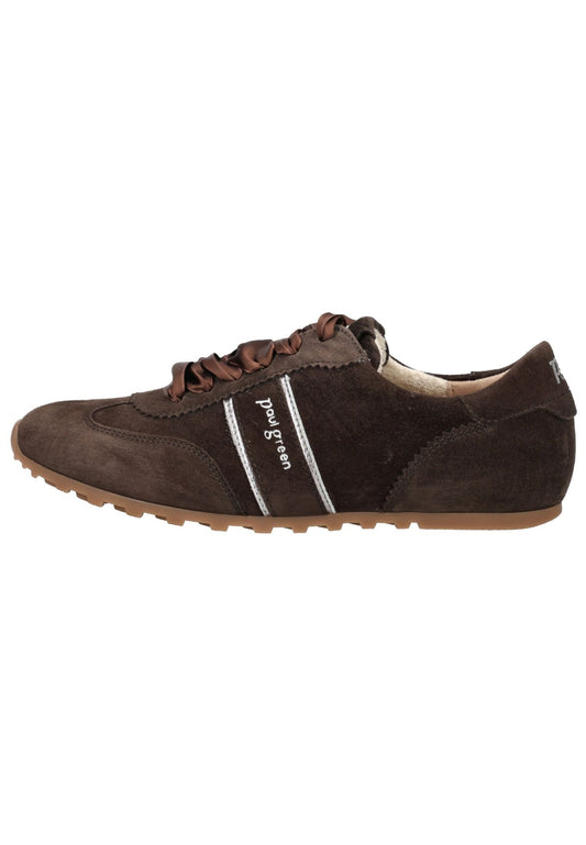 Paul Green Slipper Veloursleder Moro