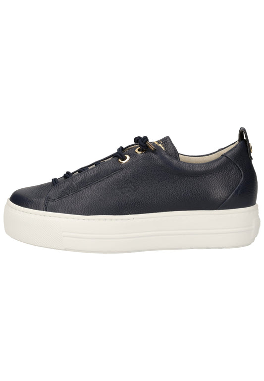 Paul Green Sneaker Glattleder Blau