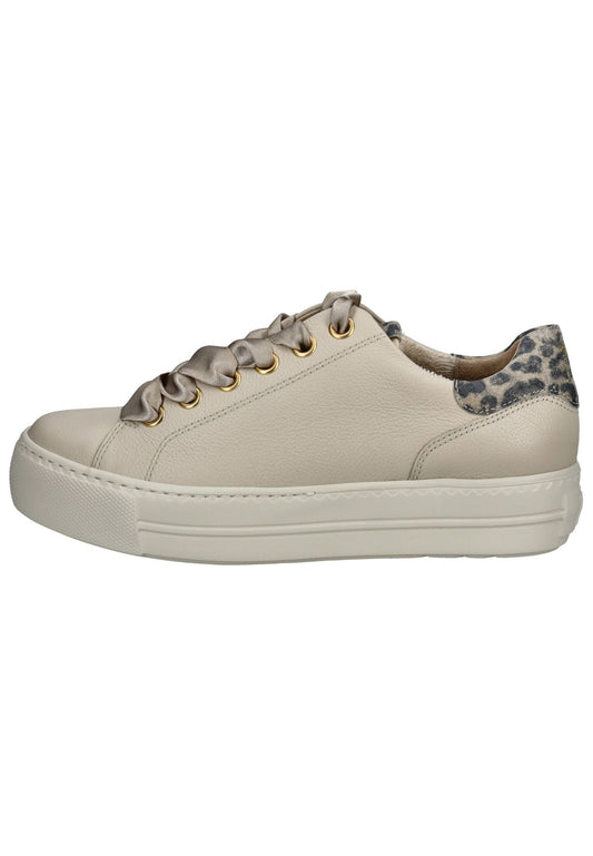 Paul Green Sneaker Leder Beige/Braun