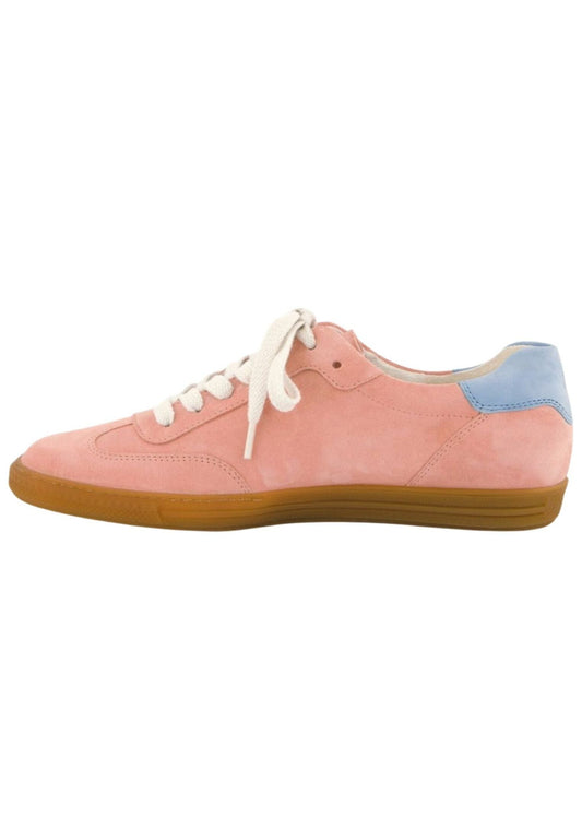 Paul Green Sneaker Leder Rosa/Hellblau