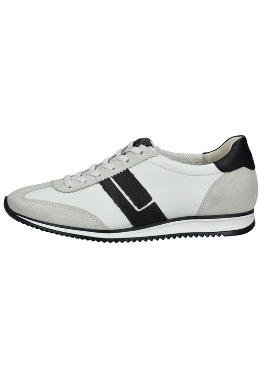 Paul Green Sneaker Leder Weiß/Schwarz
