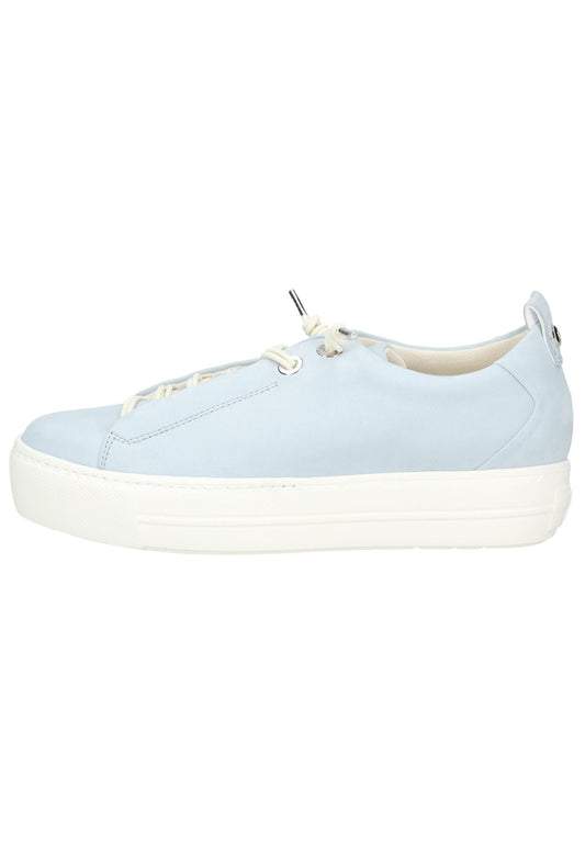 Paul Green Sneaker Nubukleder Blau