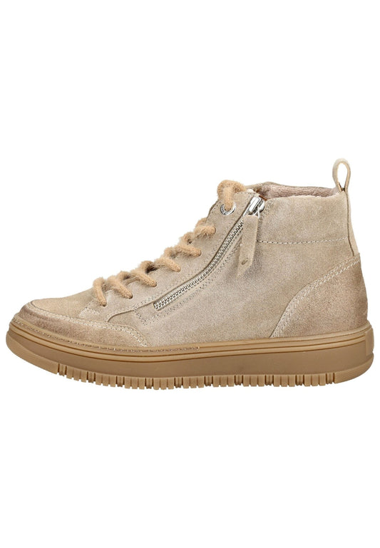 Paul Green Sneaker Veloursleder Cream