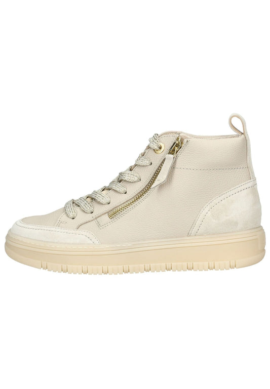 Paul Green Sneaker Veloursleder Ivory