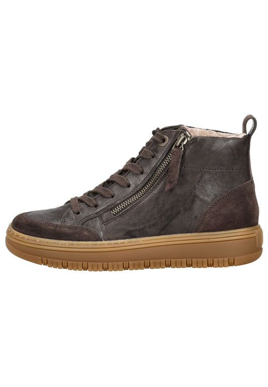Paul Green Sneaker Veloursleder Mocca