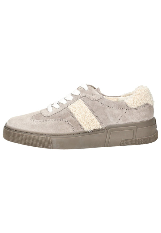 Paul Green Sneaker Veloursleder/Textil Stone
