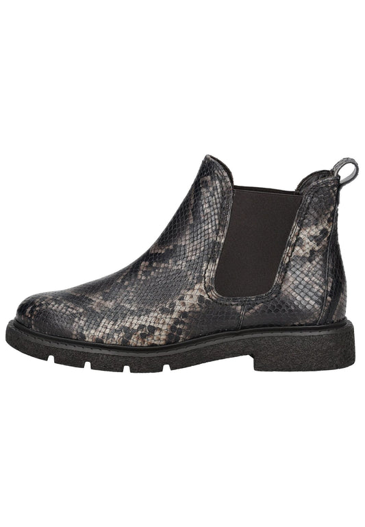 Paul Green Stiefelette Glattleder Braun