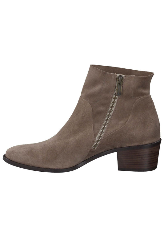 Paul Green Stiefelette Veloursleder Reh