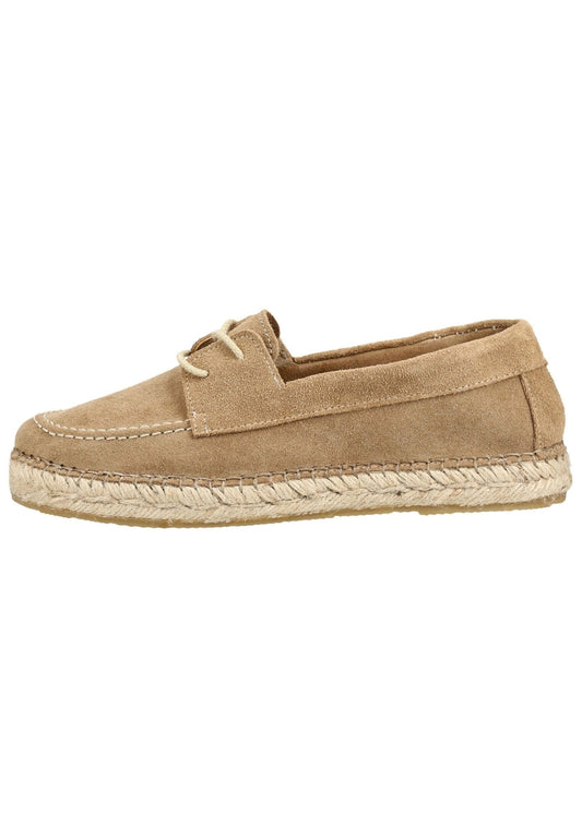 Pavement Halbschuhe Leder Taupe