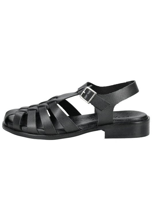 Pavement Sandalen Leder Schwarz