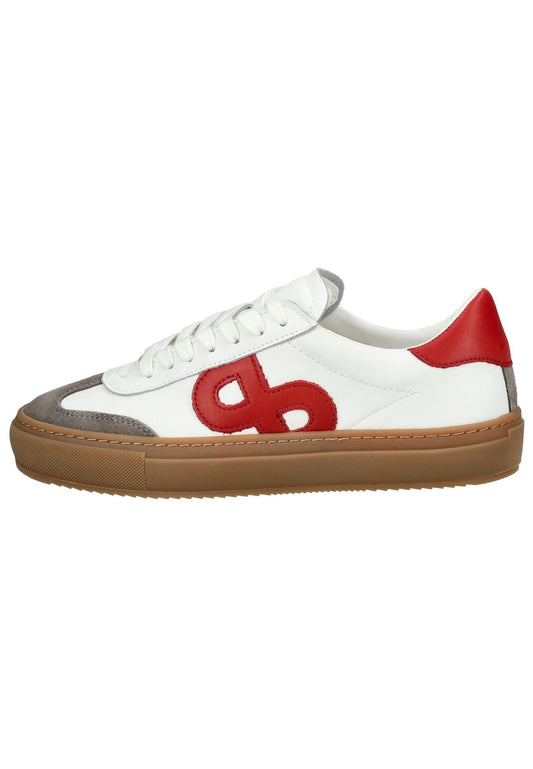 Pavement Sneaker Leder Rot/Weiß