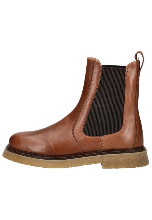 Pavement Stiefelette Leder/Textil Tan