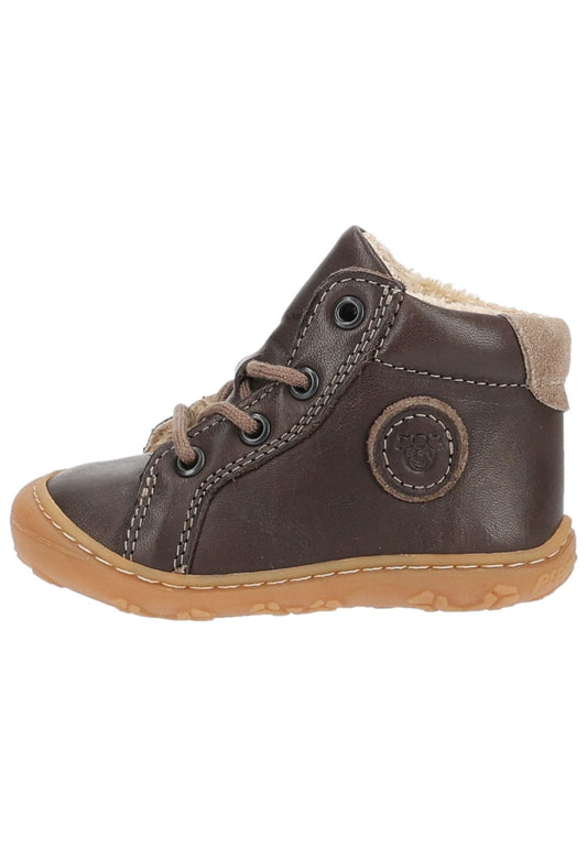 Pepino Halbschuhe Leder Braun Warmfutter