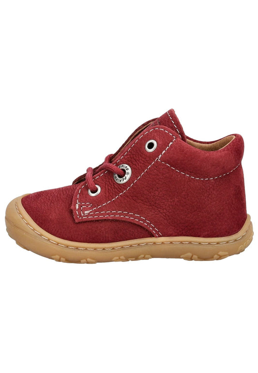 Pepino Halbschuhe Leder Burgunder