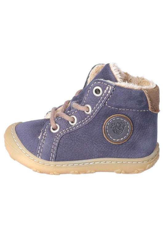 Pepino Halbschuhe Leder/Textil See Warmfutter