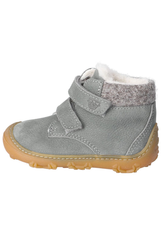 Pepino Stiefelette Leder Khaki Warmfutter