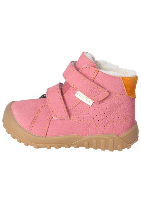 Pepino Stiefelette Veloursleder/Textil Rose Warmfutter