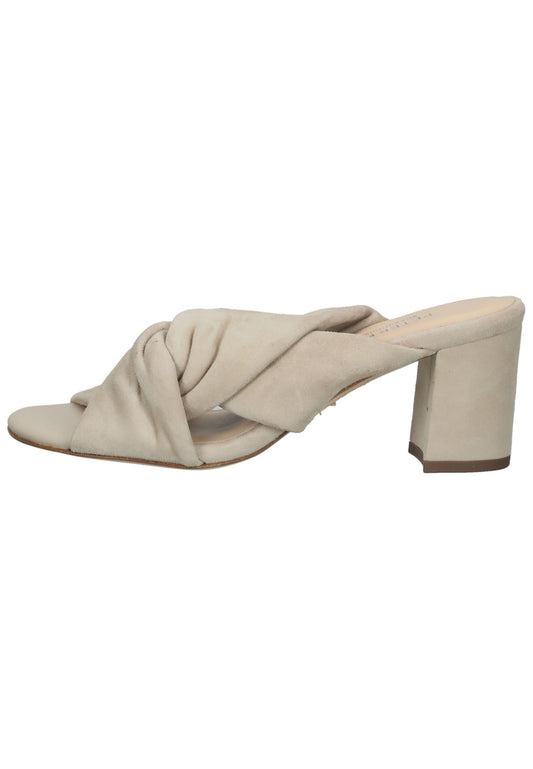 Peter Kaiser Pantoletten Veloursleder Sand